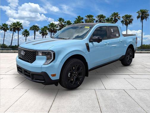 Light Blue 2026 Ford Maverick Lariat