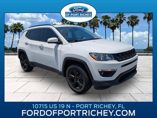 White Clearcoat 2018 Jeep Compass Latitude
