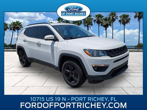 White Clearcoat 2018 Jeep Compass Latitude