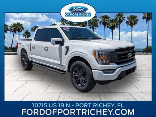 Star White Metallic Tri-Coat 2023 Ford F-150 Lariat