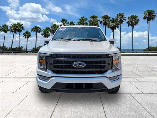 Star White Metallic Tri-Coat 2023 Ford F-150 Lariat