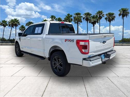 Star White Metallic Tri-Coat 2023 Ford F-150 Lariat