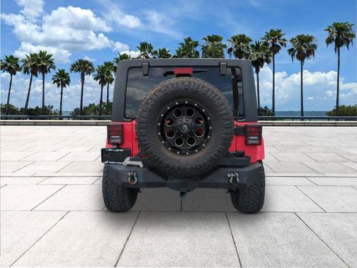 Firecracker Red 2015 Jeep Wrangler Unlimited Sahara