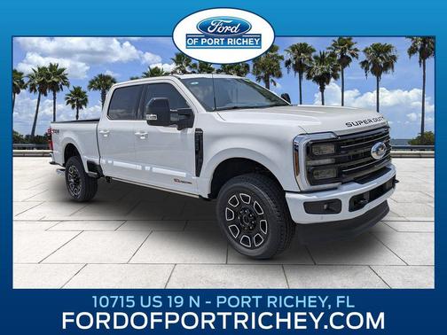 Star White Metallic Tri-Coat 2026 Ford F-250 Platinum