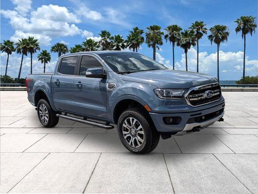 Azure Gray Metallic Tri-Coat 2023 Ford Ranger LARIAT