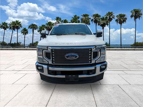 Star White Metallic Tri-Coat 2020 Ford F-350 Lariat