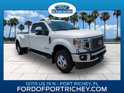 Star White Metallic Tri-Coat 2020 Ford F-350 Lariat