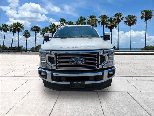 Star White Metallic Tri-Coat 2020 Ford F-350 Lariat
