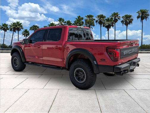 Rapid Red Metallic Tinted Clearcoat 2025 Ford F-150 Raptor
