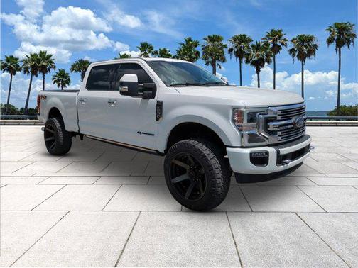 Star White Metallic Tri-Coat 2020 Ford F-250 Limited