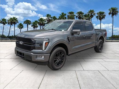 Carbonized Gray Metallic 2025 Ford F-150 Platinum