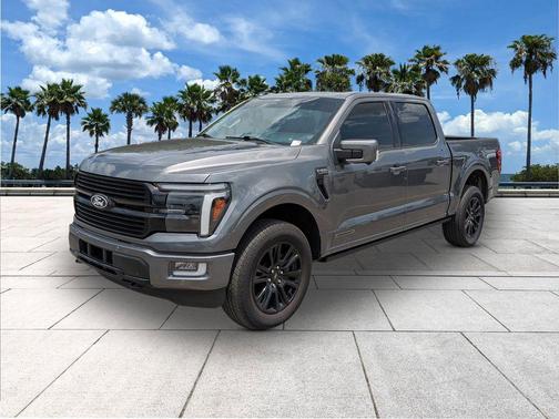 Carbonized Gray Metallic 2025 Ford F-150 Platinum