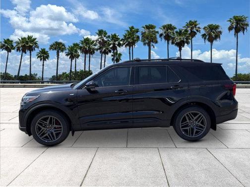Agate Black Metallic 2026 Ford Explorer ST-Line