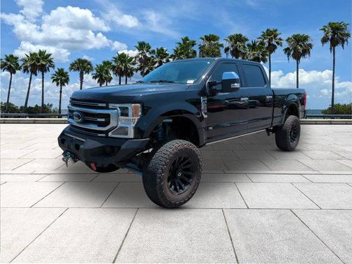 Agate Black Metallic 2021 Ford F-250 Platinum