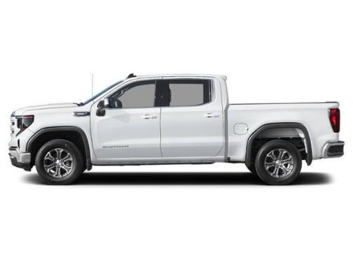 Summit White 2025 GMC Sierra 1500 SLT
