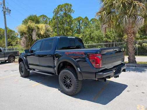 Antimatter Blue Metallic 2025 Ford F-150 Raptor