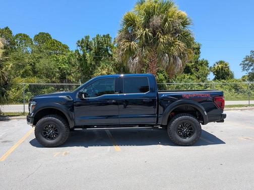 Antimatter Blue Metallic 2025 Ford F-150 Raptor