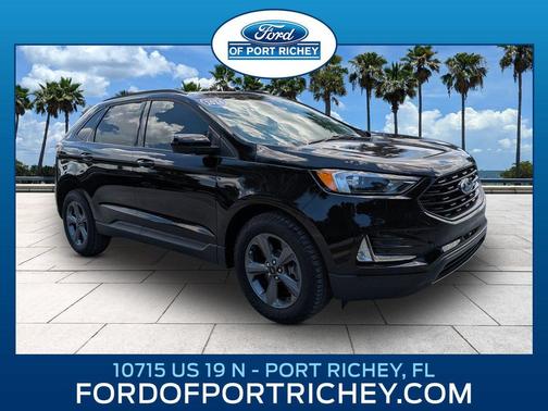 Agate Black Metallic 2024 Ford Edge SEL
