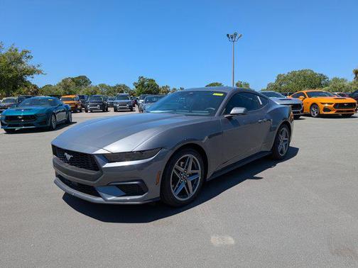 Carbonized Gray Metallic 2026 Ford Mustang EcoBoost