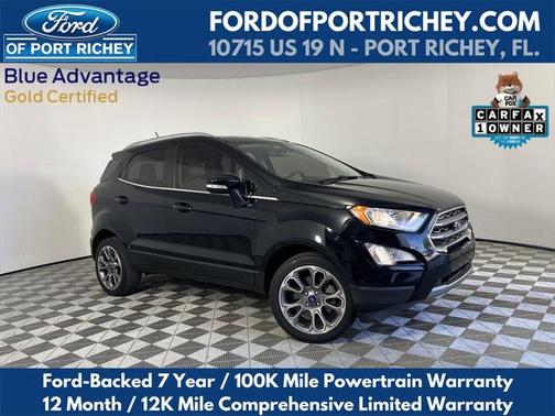 SHADOW BLACK 2021 Ford EcoSport Titanium