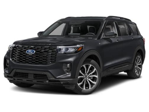 Agate Black Metallic 2026 Ford Explorer ST-Line