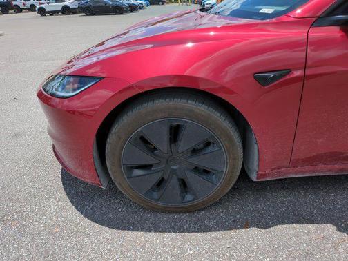 Ultra Red 2025 Tesla Model 3 Long Range