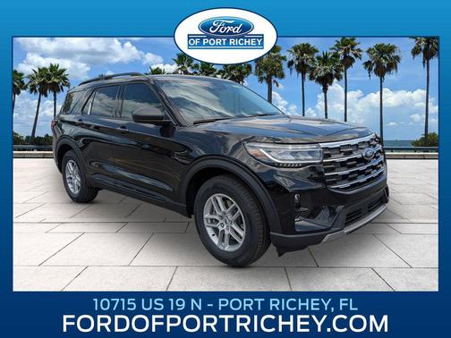 Agate Black Metallic 2026 Ford Explorer Active