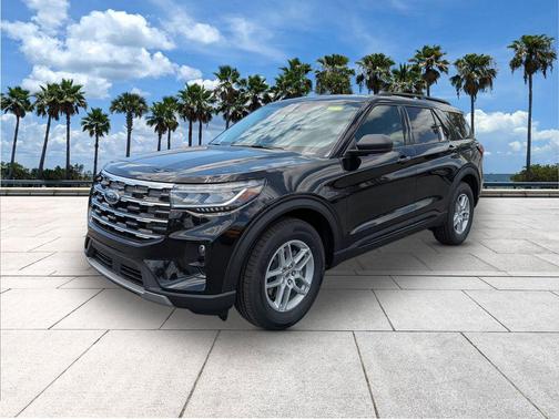 Agate Black Metallic 2026 Ford Explorer Active