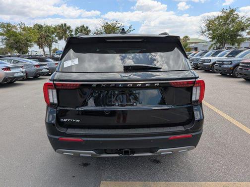 Agate Black Metallic 2026 Ford Explorer Active