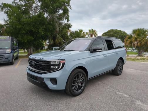 Glacier Gray Metallic TriCoat 2025 Ford Expedition Platinum