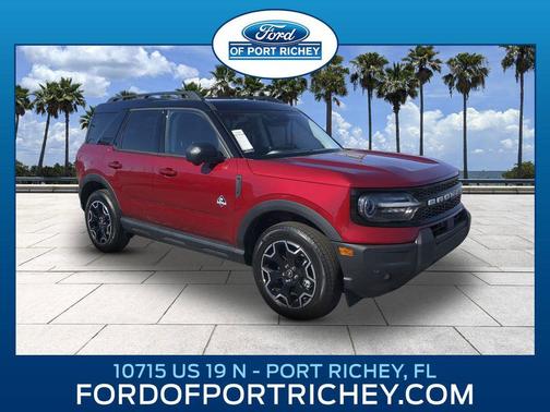 Ruby Red Metallic Tinted Clearcoat 2025 Ford Bronco Sport Outer Banks