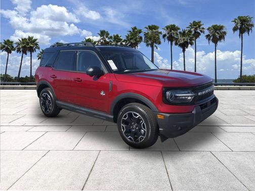 Ruby Red Metallic Tinted Clearcoat 2025 Ford Bronco Sport Outer Banks