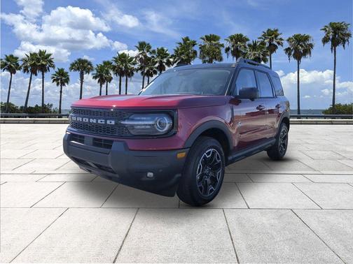 Ruby Red Metallic Tinted Clearcoat 2025 Ford Bronco Sport Outer Banks