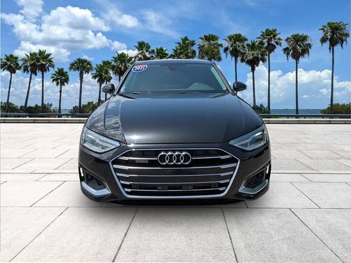 Brilliant Black 2021 Audi A4 40 Premium