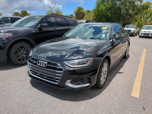 Brilliant Black 2021 Audi A4 40 Premium