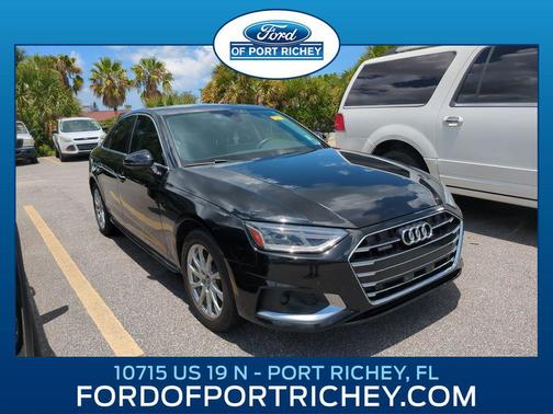 Brilliant Black 2021 Audi A4 40 Premium