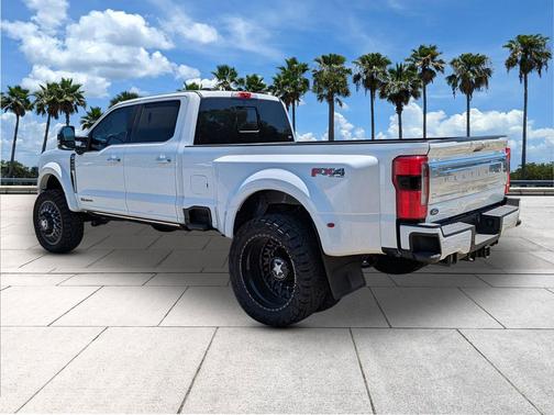 Star White Metallic Tri-Coat 2024 Ford F-450 Platinum