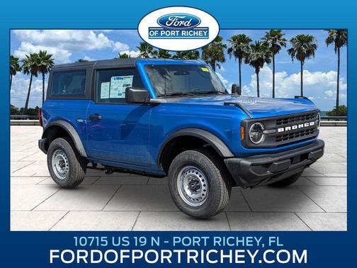 Velocity Blue Metallic 2026 Ford Bronco Base 2 Door 4x4