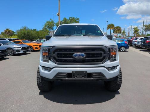 Space White Metallic 2021 Ford F-150 XLT