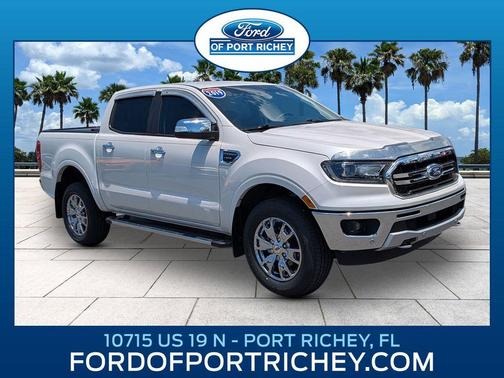 White Platinum Tri-Coat 2019 Ford Ranger LARIAT