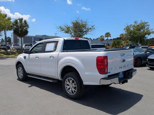 White Platinum Tri-Coat 2019 Ford Ranger LARIAT
