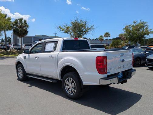 White Platinum Tri-Coat 2019 Ford Ranger LARIAT