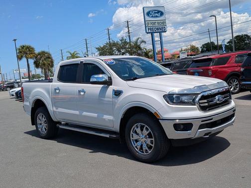 White Platinum Tri-Coat 2019 Ford Ranger LARIAT