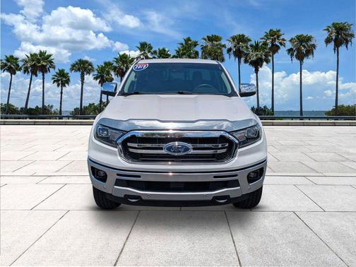 White Platinum Tri-Coat 2019 Ford Ranger LARIAT