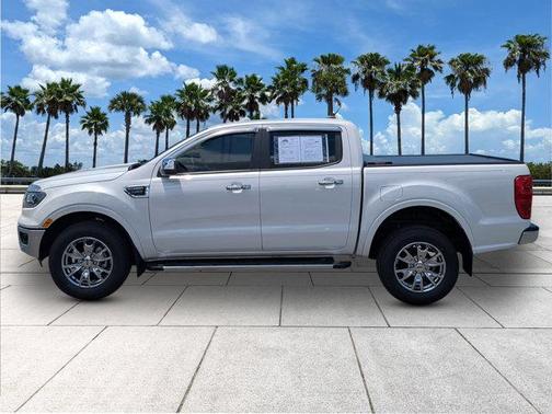 White Platinum Tri-Coat 2019 Ford Ranger LARIAT