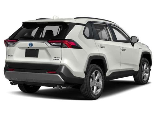 Blizzard Pearl 2019 Toyota RAV4 Hybrid Limited