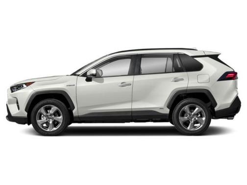 Blizzard Pearl 2019 Toyota RAV4 Hybrid Limited