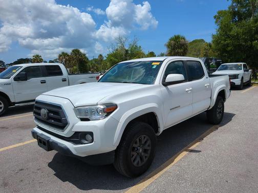 Super White 2021 Toyota Tacoma SR5