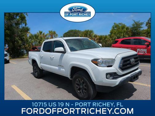 Super White 2021 Toyota Tacoma SR5