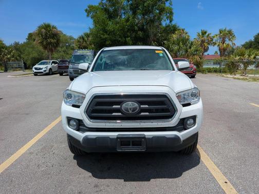 Super White 2021 Toyota Tacoma SR5